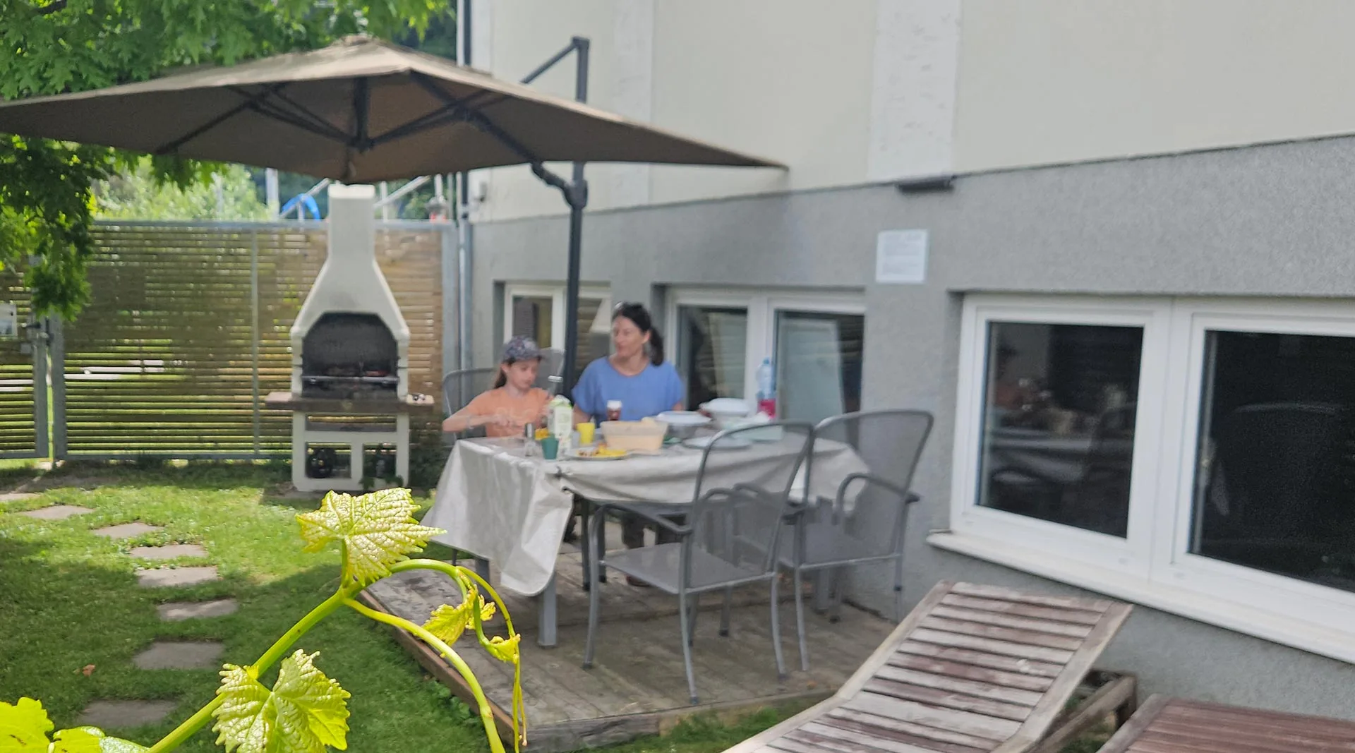Grillen im Garten