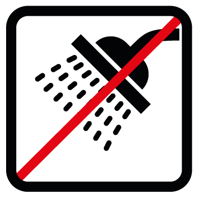 shower not available